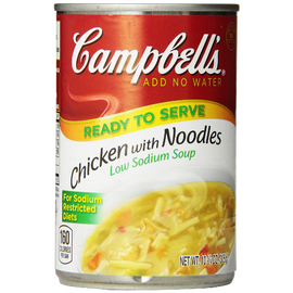 Campbell's Low Sodium Chicken with Noodles Soup